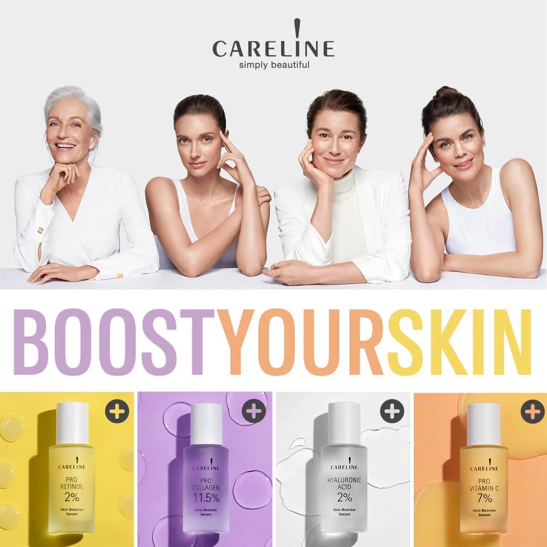 Careline · Boost Your Skin · קי-ויזואל