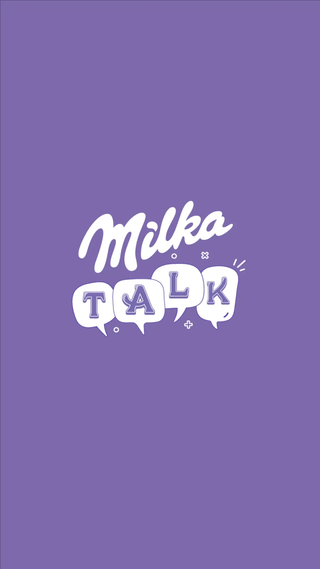 MILKA TALK · לוגו הקמפיין